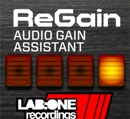 Reason RE Lab One Recordings ReGain Audio Gain Assistant v1.0.0 WiN